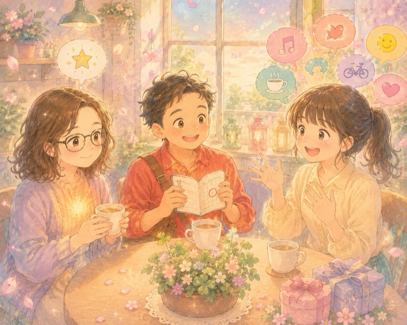 旅人と仲間たちのイメージ